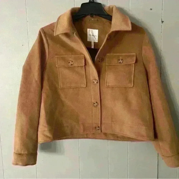 Avec Les Filles Jackets & Blazers - Avec Les Filles Coat Size XL Brown